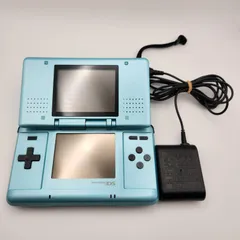 【 動作確認済 】ニンテンドー DS ターコイズ ブルー 初代 充電器 タッチペン ソフト付き 任天堂 Nintendo DS