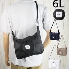 ザ・ノース・フェイス  サコッシュ メンズ ライトボールキャニスターL バッグ 6L ポケッタブル収納 ワンサイズ コンパクト NM82383 ブラック 黒  ネイビーブルー