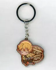 【中古】雑貨 我妻善逸(お好み焼き) メタルキーホルダー 「鬼滅の刃」 大阪限定