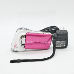 【良品】SANYO デジタルムービーカメラ Xacti CA100 P ピンク DMX-CA100(P)