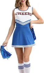 飯田里穂 衣装 コスチューム costume カード 青 チアガール 2025年最新】チアガール 青の人気アイテム - メルカリ