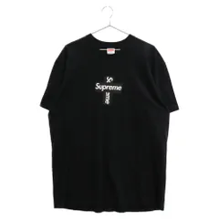 SUPREME シュプリーム 20AW Cross Box Logo Tee クロスボックスロゴプリントクルーネック半袖Tシャツ ブラック