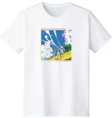 【中古】衣類 チェリー＆スマイル Tシャツ ホワイト メンズSサイズ 「サイダーのように言葉が湧き上がる」