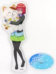 【中古】アクリルスタンド・アクリルパネル 中野三玖 アクリルスタンド 「映画 五等分の花嫁×カラオケ まねきねこ」