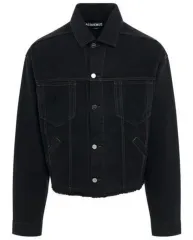 jacquemus ジャックムス　テーラード ノーカラージャケット　サイズ48 jacquemus-black-les-classiques