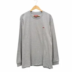 SUPREME Supreme シュプリーム Small Box L/S Tee スモールボックス ロンT グレー サイズ XXL