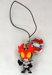 【中古】ストラップ(キャラクター) 仮面ライダーアギト シャイニングフォーム＆シャイニングカリバー  ツインフィギュア(ストラップ) 「仮面ライダーシリーズ」 セブンイレブン限定 仮面ライダーフェア