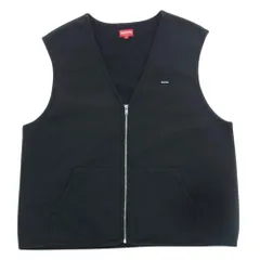 Supreme シュプリーム ベスト 20AW Zip Up Sweat Vest ジップ スウェット ベスト ブラック系 L【中古】のサムネイル