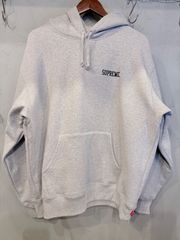 新品 未使用 supreme Anarchy Hooded Sweat フーディ パーカー L グレー