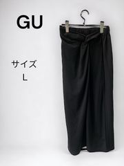 新品　GU スカート　黒　L