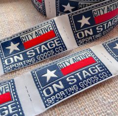 刺繍タグ　10枚セット　ON  STAGE   スター