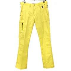 ★SALE価格★エドウィン パンツ イエロー 複数ポケット メンズ M ゴルフウェア EDWIN GOLF