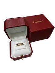 Cartier カルティエ　イエローゴールド リング　ラニエール　新品仕上げ済み
