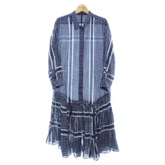 【未使用品】SARA LANZI ストライプワンピース 定価126,500円 ZARA - 新品 ZARA ストライプ リネンブレンドワンピース Sサイズ