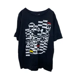 Disney STORE 半袖 キャラクター プリントTシャツ L ブラック ディズニー ミッキー 古着卸 アメリカ仕入 a704-5585