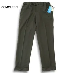 スーツカンパニー　コットンパンツ 新品　サイズLコミューテックアクティブ THE SUIT COMPANY - スーツカンパニー コットンパンツ 新品