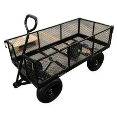 耐荷重500kg 大型ガーデンカート 13インチエアタイヤ