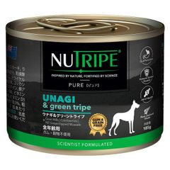 ニュートライプ ピュア ウナギ＆グリーントライプ 185g×24個（1ケース）(ドッグフード)【正規品】