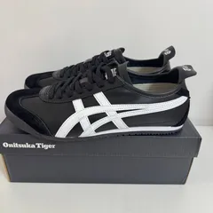 Onitsuka Tiger MEXICO 66 スニーカー オニツカタイガー メンズ シューズ 男女兼用 ローカットスニーカー スポーツシューズ カジュアルシューズ 防滑 箱付 ブラック＆ホワイト