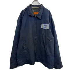 RED KAP ワークジャケット 2XL ネイビー レッドキャップ USA製 作業着 ビッグサイズ 古着卸 アメリカ仕入 a709-5847