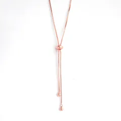 ボール・ロングネックレス・Y型