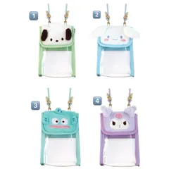 サンリオ ぬいぐるみマルチポーチ ぬいポーチ スマホポーチ ぬい活 推し活 ポチャッコ シナモン シナモロール ハンギョドン クロミ