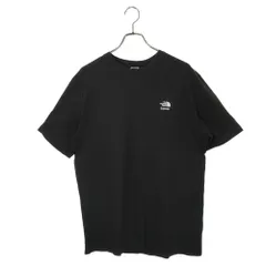 Supreme シュプリーム x THE NORTH FACE ザ ノースフェイス BANDANA TEE 半袖 Tシャツ L ブラック/ライトブルー メンズ