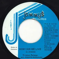 ジャマイカ7” Tristan Palmer How Can We Live none Jammys Records /00050