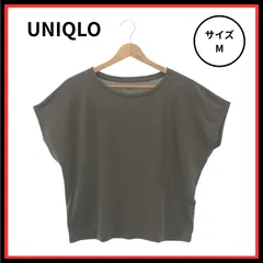 UNIQLO ユニクロ トップス Ｔシャツ カットソー 袖なし カジュアル レディース グレー M