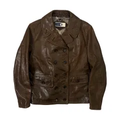 OLD ENGLANDオールドイングランド レザー シャツジャケット48トープ ode2480052-2.jpg