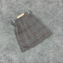 ☆アズノゥアズピンキー♪スカート♪千鳥格子柄♪ブラック♪可愛い(M)