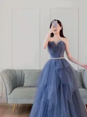 新品未使用 フォトウェディングに最適 カラードレス 発表会 演奏会に華やかさプラス