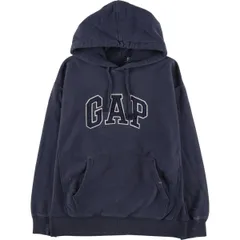 古着 90年代 ギャップ GAP オールドギャップ リバースウィーブタイプ スウェットプルオーバーパーカー メンズS相当/eaa479550
