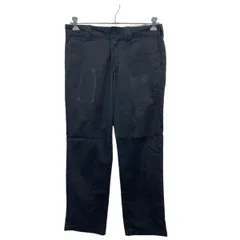 Dickies ワークパンツ W32 ディッキーズ スリムストレート ブラック 古着卸 アメリカ仕入 2312-1088