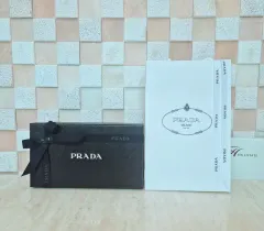 正規品 PRADA(プラダ) ショッピングバッグ+箱 +リボン SET 財布 バッグ