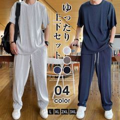 セットアップ メンズ 夏 半袖Tシャツ ボトムス 大きいサイズ 春夏 セットアップ メンズ 部屋着 ルームウェア 上下セット
