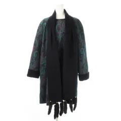 ✽最高級✽ カシミヤ100 ミンクファー　VIVRE TOKYO ロングコート ✽最高級✽ カシミヤ100 ミンクファー VIVRE TOKYO ロングコート