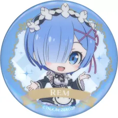 【中古】バッジ・ピンズ レム 缶バッジ 「Re：ゼロから始める異世界生活 ラムとレムがいっぱいたまみくじ-誕生日生活ver.-」