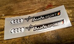 アウディ　高品質　ステッカー　2個セット