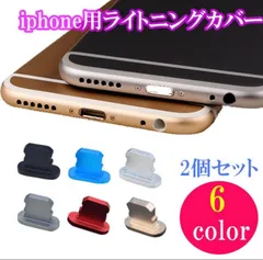 アイフォン コネクタカバー ライトニング用 2個セット iPhone 差し込み