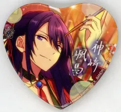 【中古】バッジ・ピンズ 神崎颯馬 「とるパカ! あんさんぶるスターズ! ～ハート型缶バッジ～ Ver.B」