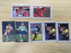 Ｊリーグチップスカード 7枚 武田 ラモス 北澤 ペレイラ 1992-1993 Jリーグチップスカード 7枚 武田 ラモス 北澤 ペレイラ 1992