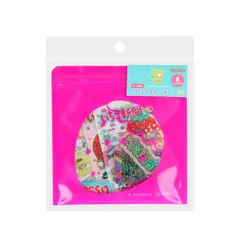 【メール便】サンリオキャラクターズ フレークシール ケース入りステッカーセット いちご新聞 ピンク サンリオ サンスター文具 デコシール キャラクター グッズ 