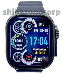 新品 Watch Ultra 9 大画面 2.19インチ S9 Ultra スマートウォッチ 通話 音楽 多機能 健康 スポーツ 防水 血中酸素 android 血圧.