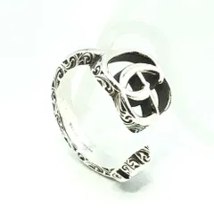 【中古】GUCCI ダブルGリング ＃10 シルバー 627760　グッチ[17]