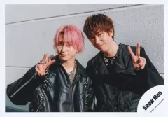 【中古】生写真(ジャニーズ) Snow Man/佐久間大介・阿部亮平/横型・上半身/アルバム「i DO ME」MV＆ジャケ写オフショット/公式生写真
