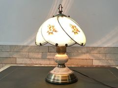 【希少】エクセルシオール アンティーク ランプ ミルクガラス 薔薇 ヴィンテージ 希少】エクセルシオールアンティークランプミルクガラス 薔薇