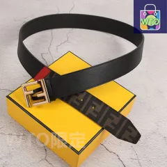 FENDI フェンディ 両面小牛革ベルト06-1