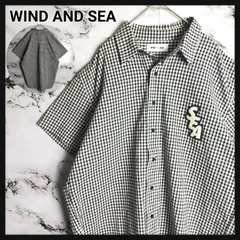 ウィンダンシーWind and Sea ストライプシャツXL ウィンダンシーWind and Sea ストライプシャツXL ウィンダンシー