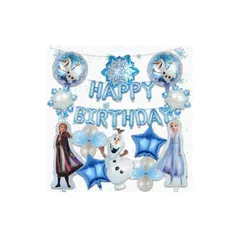 【新品】 アナと雪の女王 Birthday 誕生日飾り付け アナと雪 バルーン 風船 バースデーバルーン ハッピー 飾り イベント 飾りセット お子様の誕生日パーティー ケーキカップケーキトッパー アニメ バースデー フォトポスター 誕生日 1